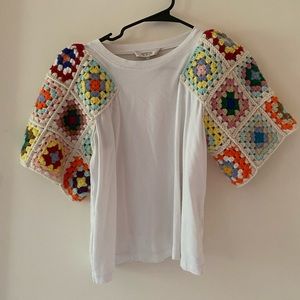 SEA granny square top